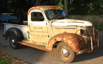 Rat Rod Chevy truck Newport Indiana